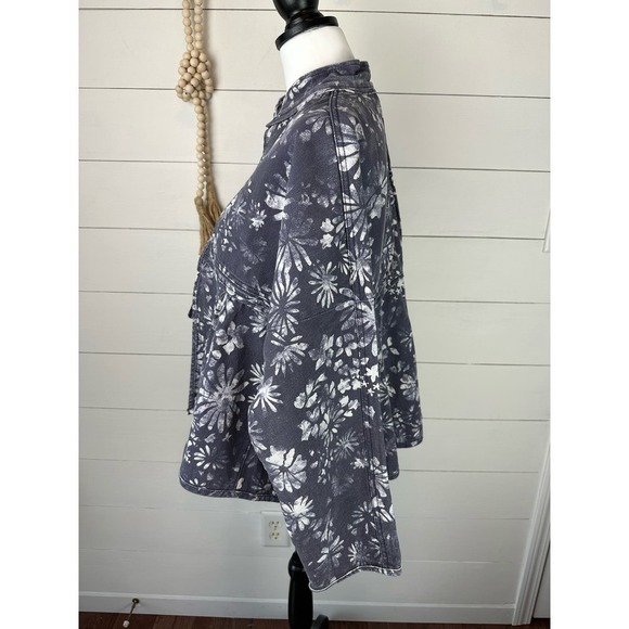 NWOT Free People Lua Bed Jacket Indigo Size Small - Picture 6 of 8